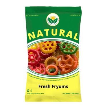 Natural Spices Fresh Fryums, 500 G